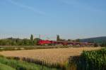 1116 210 der Samstag morgendliche Railjet 63 im Filstal auf der kBS 750 Frankfurt/Main HBF-Budapest/Kelet.Uhingen 19.7.2014