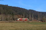 VT 241 als HzL 69835 (Rottweil-Geisingen Leipferdingen) bei Möhringen 18.12.20