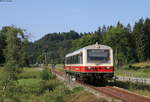 VT 411 der SAB als SAB22182 (Engstingen-Schelklingen) bei Grafeneck 1.8.19