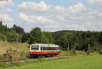 VT 411 als SAB22185 (Schelklingen-Engstingen) bei Kohlstetten 1.8.19