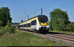 8442 317 (Bombardier Talent 2) unterwegs bei Bempflingen.

🧰 Abellio Rail Baden-Württemberg GmbH
🚝 RB 19325 (RB18) Osterburken–Tübingen Hbf
🚩 Bahnstrecke Plochingen–Immendingen (Neckar-Alb-Bahn | KBS 760)
🕓 13.6.2021 | 17:05 Uhr