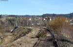 Reste der Strecke Rottweil-Schmberg (Balingen) bei Rottweil 6.2.11