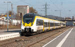 MEX17a und MEX17c im schönsten Sonnenschein bei der Einfahrt in den Bahnhof Mühlacker.
Mühlacker - 19.02.2025