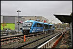 Die Bahnsteige im Bahnhof Bad Mergentheim werden derzeit umgestaltet.