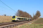 ET 9.04 von Arverio von Nürnberg Hbf nach Stuttgart Hbf bei Nellmersbach  