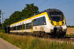 BR3442 204 sonnt sich während er gemütlich nach  Stuttgart rollt - Nellmersbach, 25.06.2024