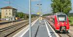 In den ersten drei S-Bahn-Jahren erlebte Dombühl eine ungewöhnliche Artenvielfalt: Zunächst setzte die DB (wie geplant) „Hamsterbacken“ ein.