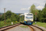 WEG (Wieslauftalbahn) VT 440 // Miedelsbach-Steinenberg // 9.