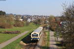 VS 426 und VT 441 als WEG 3148 (Schorndorf-Rudersberg Oberndorf) bei Haubersbronn 2.4.20