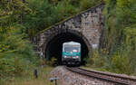 628 436/ 628 526  Anna  als RC 33918 (Freiburg Hbf - Zollhaus Blumberg) bei Grimmelshofen 14.10.24