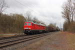 232 498-6 DB Cargo in Michelau/ Oberfranken am 21.03.2017.