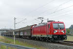10. September 2019, Lok 187 103 befördert einen Güterzug bei Oberlangenstadt in Richtung Lichtenfels.