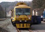 Ein Schienenfrszug (97 33 07 505 18-8) von Linsinger Austria steht am 26.