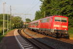 111 226-7 DB Regio als RB mit n-Wagen in Michelau/ Oberfranken am 19.06.2013.
