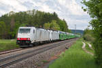 186 148 und 186 240 von LTE mit dem GA 47168 (Luzianky - Gelsenkirchen Bismarck) bei Postbauer-Heng, 19.05.2019