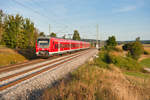 440 825 als RB 58126 (Treuchtlingen - Würzburg Hbf) bei Oberdachstetten, 19.09.2019