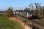 Leider starrend vor Dreck war das interessante ELL-Vectron-Tandem, welches mir am 22.