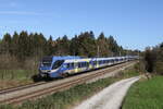 430 027 und 430 015 am 31. Oktober 2022 bei Grabenstätt.