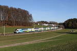 4010 018 aus Wien kommend am 25. November 2024 bei Axdorf.