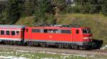 111 036-0 mit der RB 59515 (Mnchen Hbf-Mittenwald) bei Klais 13.10.13