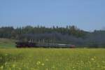 50 0072 mit Lr am 27.09.2009 bei Haupeltshofen.