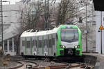 Abellio 3427 006 als S2 aus Dortmund bei der Einfahrt in Recklinghausen 25.2.2020