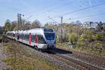 ET 222 108 überquert auf dem Weg nach Siegen bei Wetter die Ruhr (23.04.2021) 