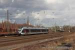 ET 23007-A (Abellio) als RB40 in Richtung Essen Hbf in Bochum Ehrenfeld, 16. Februar 2014