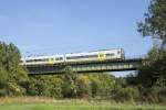 Agilis ET Baureihe 440 auf dem Weg von Regensburg nach Neufahrn in Niederbayern am 02.10.2014.