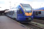 Am 14.01.2007 wartet 428 553 der Cantus GmbH in Bebra auf kommende Aufgaben. Besteller dieses Tz war die Hessische Landesbahn, einer der beiden Eigentmer von Cantus.
