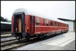 Ein Schnellzugwagen ARmh am 31.07.1997 im BW Hohne der TWE in Lengerich.