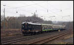 Am 11.12.2005 kam ein Centralbahn Sonderzug in Form des DPE 91220 mit einer alten Re 4-4 ex SBB in Richtung Norden fahrend um 9.25 Uhr durch den Bahnhof Hasbergen.