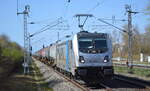 CTL Logistics GmbH, Berlin [D] mit der Railpool Lok  187 308-2  [NVR-Nummer: 91 80 6187 308-2 D-Rpool] und Kesselwagenzug am 29.03.22 Durchfahrt Bf. Berlin Hohenschönhausen.