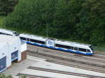 UBB 646 111-4 pausiert am 13.06.2017 auf dem Betriebsgelände der Usedomer Bäderbahn in Heringsdorf.