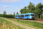 642 705  Bahnland Bayern  als RE Crailsheim-Heilbronn am 27.05.2020 bei Öhringen-Cappel.
