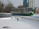 17.01.2010 15:02 VT 31 nach Adorf (Vogtland) bei der Einfahrt in Plauen (Vogtland) Oberer Bahnhof.