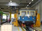 Blick in die Werkstatt der Waldbahn in Zwiesel wo am 25.05.2014 anlässlich zur Neueröffnung ein Tag der offenen Tür stattfand.