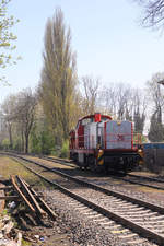 Dortmunder Eisenbahn 26 // Dortmund; Bahnübergang Lindenhorster Straße // 20. April 2015