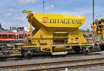 64 37 475-0 Schüttgutwagen der Fa. Eiffage Rail in Euskirchen - 16.08.2017