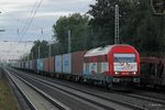 EVB 223 031 mit einem Containerzug in Dedensen Gümmer, am 05.10.2016.