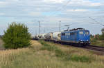 Am 23.09.20 führte 151 131 einen Cemex-Silozug durch Gräfenhainichen Richtung Bitterfeld.