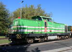 EB 22  Lisa 2  (95 80 3293 025-3 D-EIB) am 16.09.2023 beim Tag der offenen Tür bei der Erfurter Bahn  111 Jahre Erfurter Bahn  in Erfurt Ost.