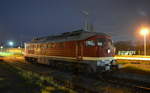 232 334-3 / 132 334-4 der EBS Erfurter Bahnservice Gesellschaft mbH in Zeitz 07.12.2019