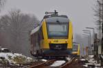 Nachschuss auf VT261 bei der Einfahrt in Wilsenroth.

Wilsenroth 15.01.2021