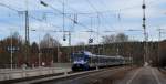 Ein Meridian in Traunstein Bahnhof, 03.01.2014