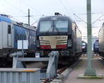 MRCE 193 613 am 15.02.2022 am 15.02.2022 in der Lokservicestelle der HPA in Hamburg-Waltershof.