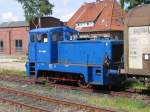 311.009 (ex-DR 101 535) der CFL Cargo auf Bahnhof Niebll am 22-6-2007.