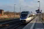 VT 0006 der OLA - Ostseeland Verkehr GmbH als MR51 (MR 68923) von Rathenow nach Brandenburg Hbf in Rathenow.