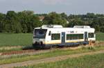 BR 650. SWEG Zug von Gottenheim nach Endingen. 
