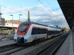 SWEG ET 150(442 150)nach Mnstertal am 09.11.2013 in Freiburg(Breisgau).